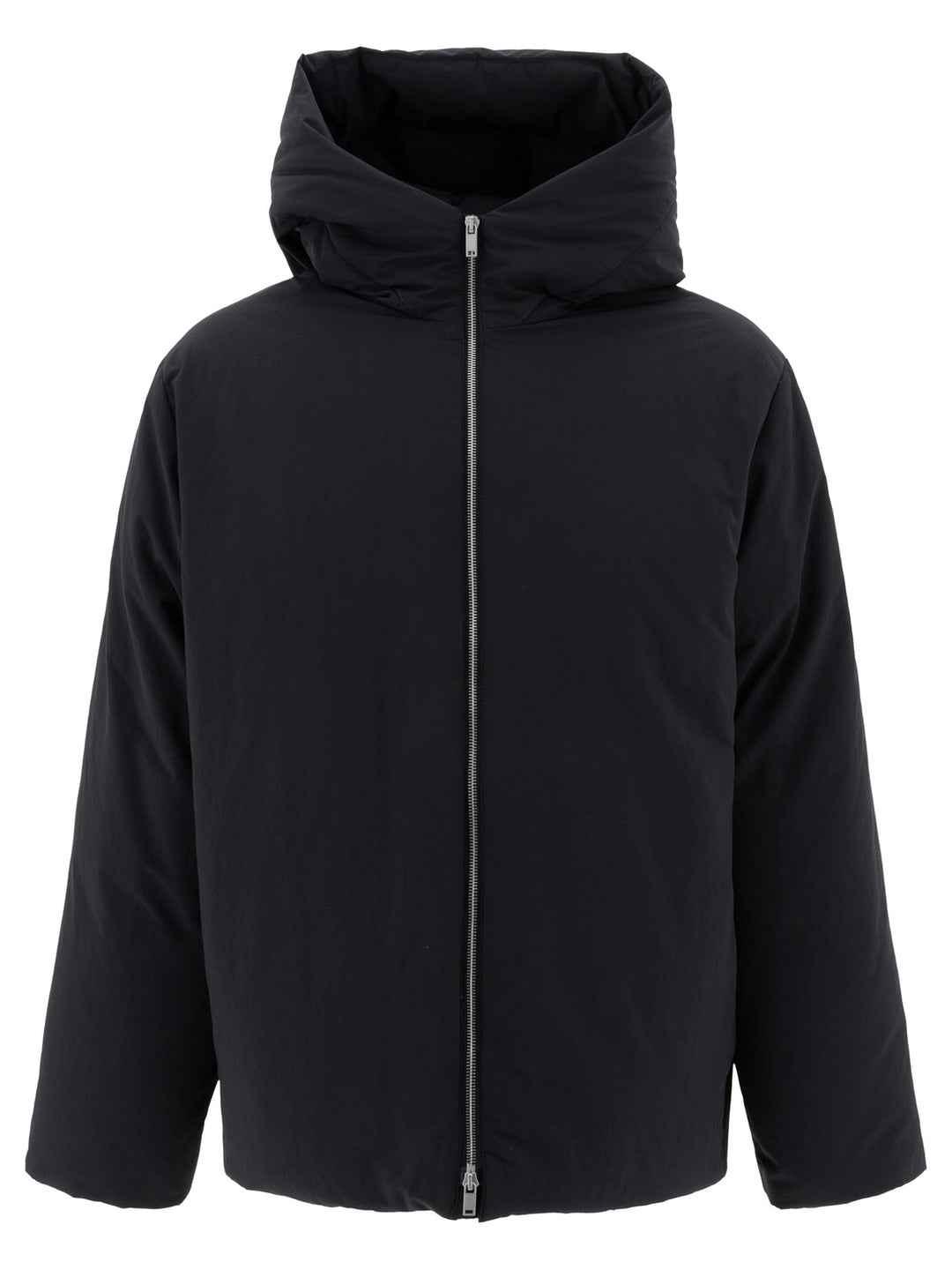 Hooded Down Jacket Jackets Black