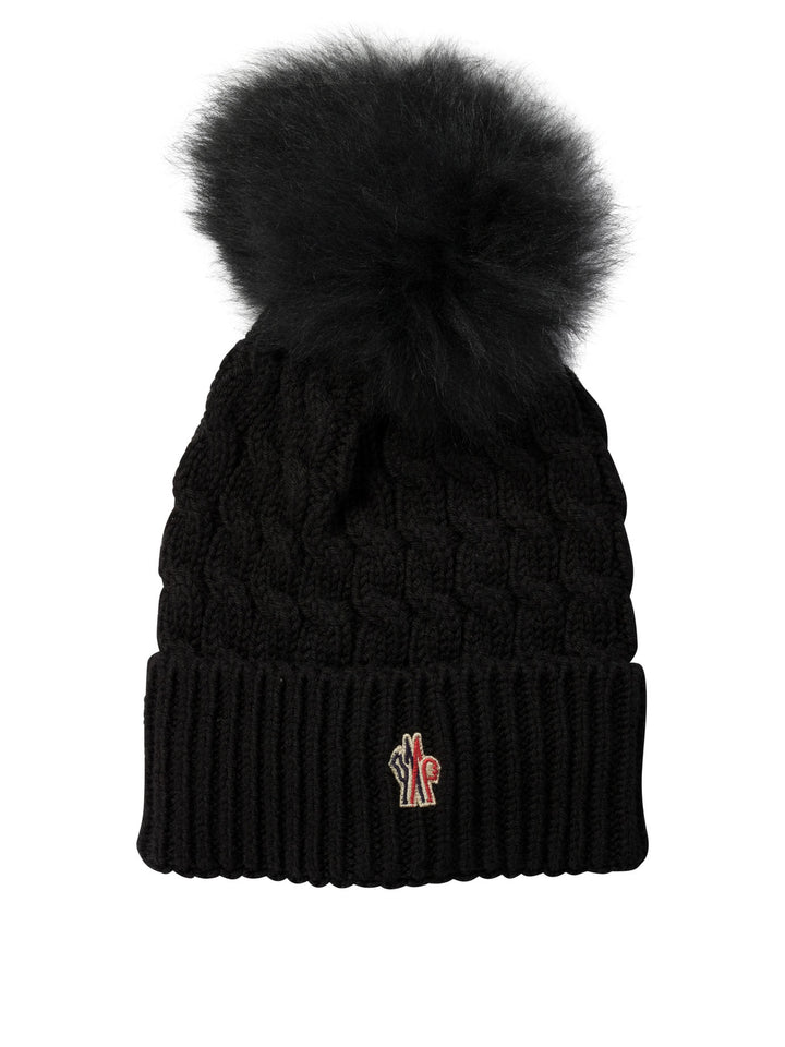 Wool Beanie Hats Black