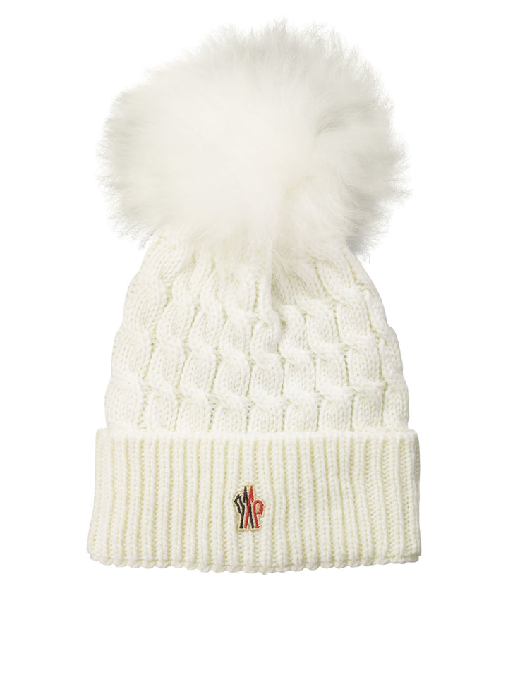 Wool Beanie Hats White