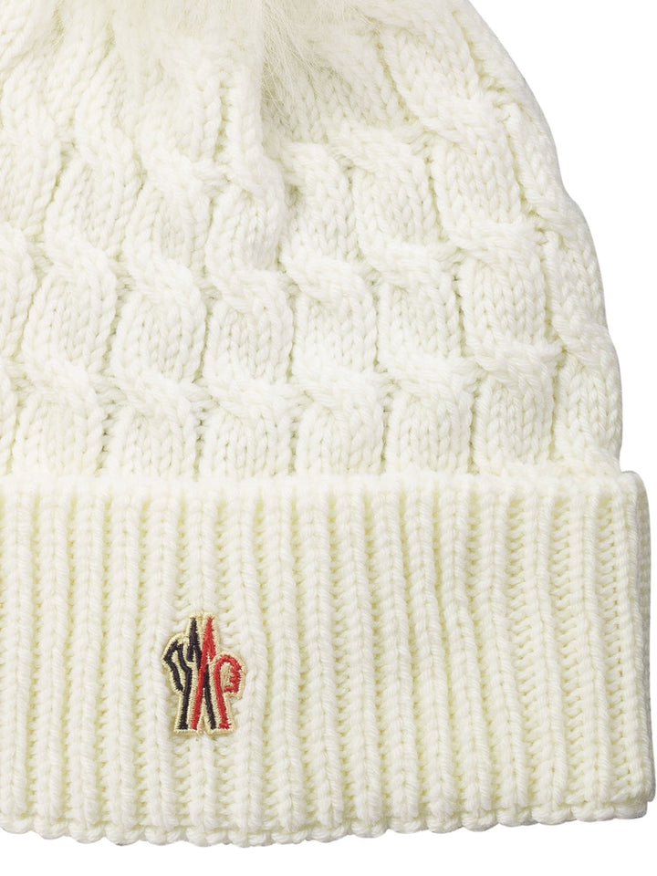 Wool Beanie Hats White