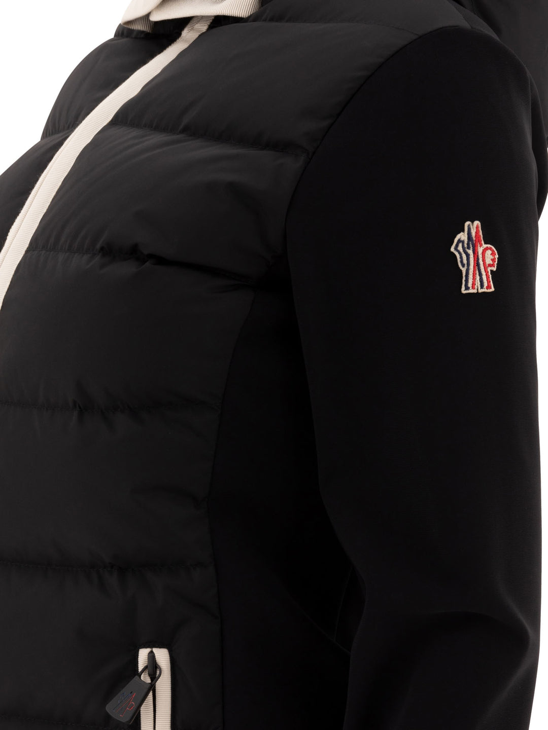 Down Jacket With Contrasting Details Jackets Black