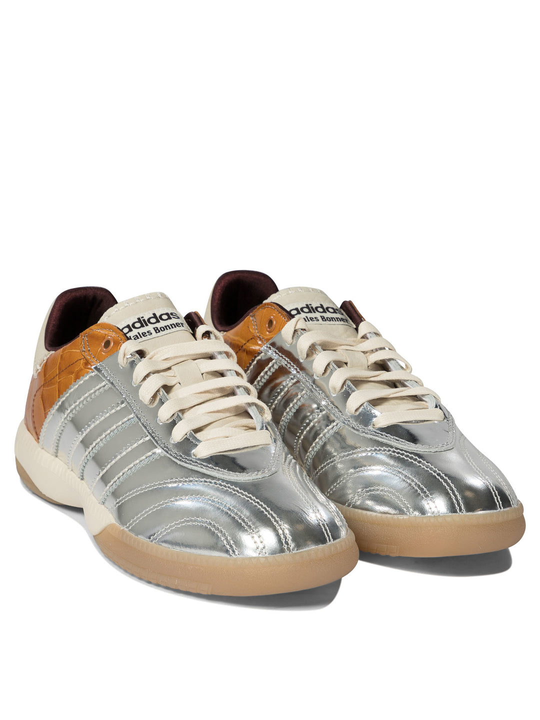 Samba Metallic X Wales Bonner Sneakers & Slip-On Silver