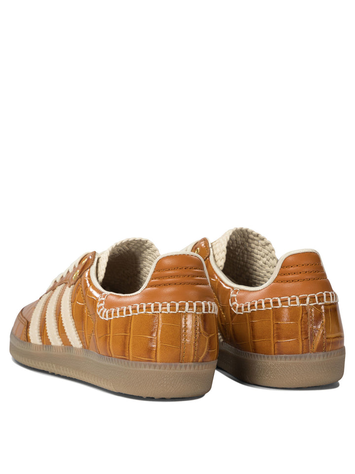 Samba X Wales Bonner Sneakers & Slip-On Beige