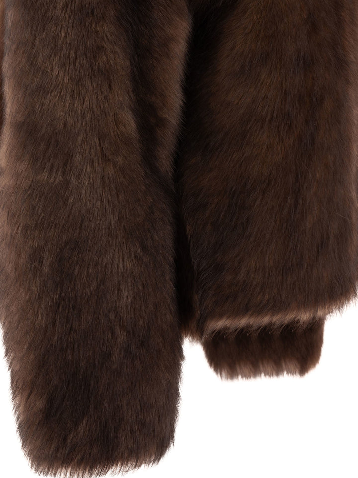 Shearling Coat Coats Brown