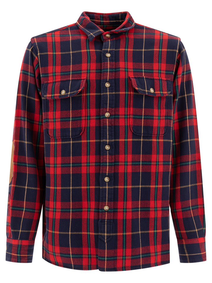 Plaid Shirt Shirts Red