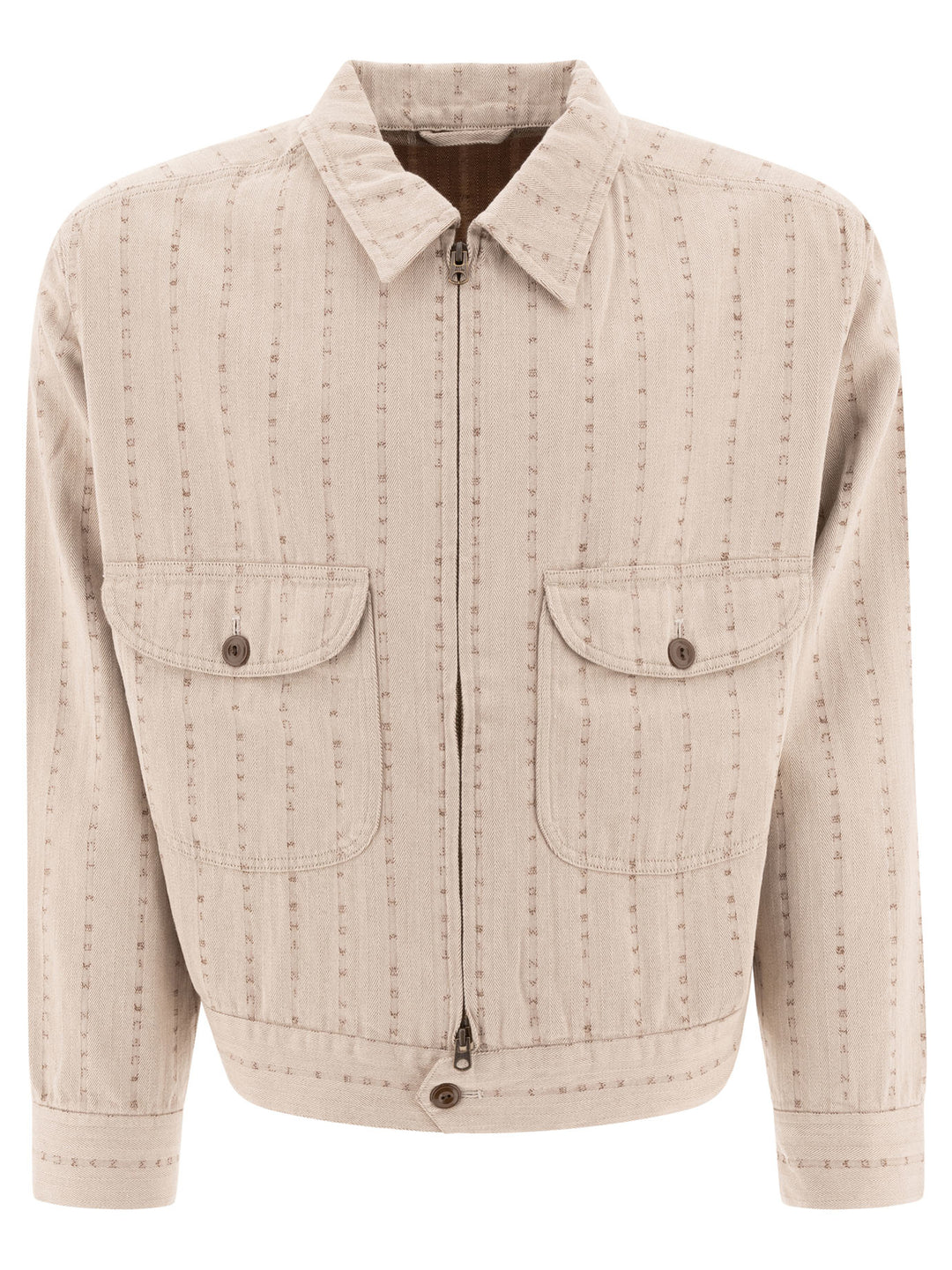 Herringbone Jackets Beige