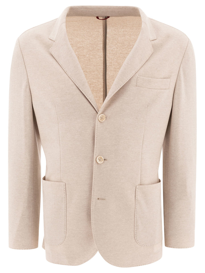 Cashmere Blazer Jackets Beige