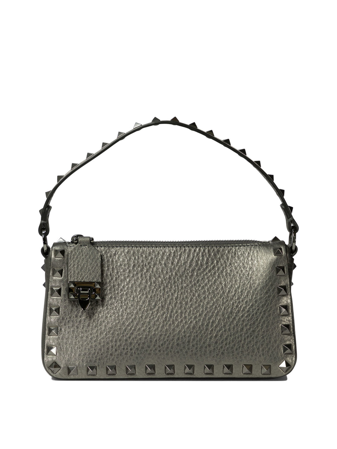 Rockstud Small Shoulder Bags Grey