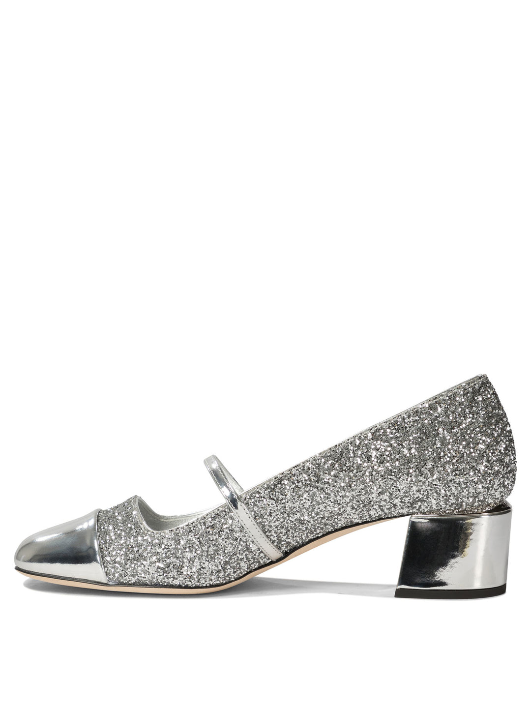 Elisa 45 Heeled Shoes Silver