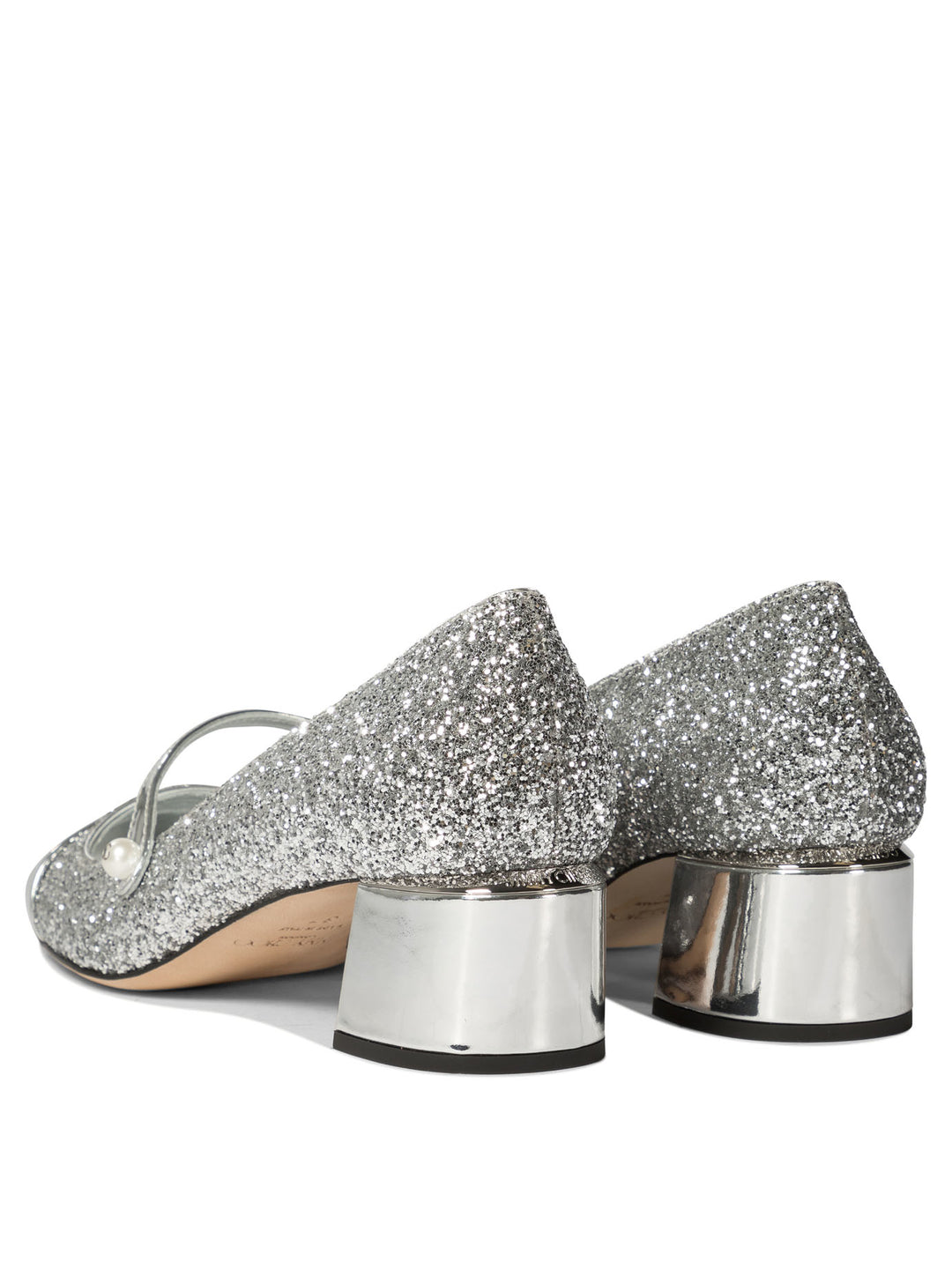 Elisa 45 Heeled Shoes Silver