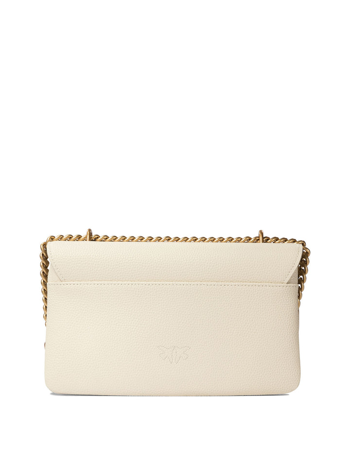 Love One Soft Mini Crossbody Bags White