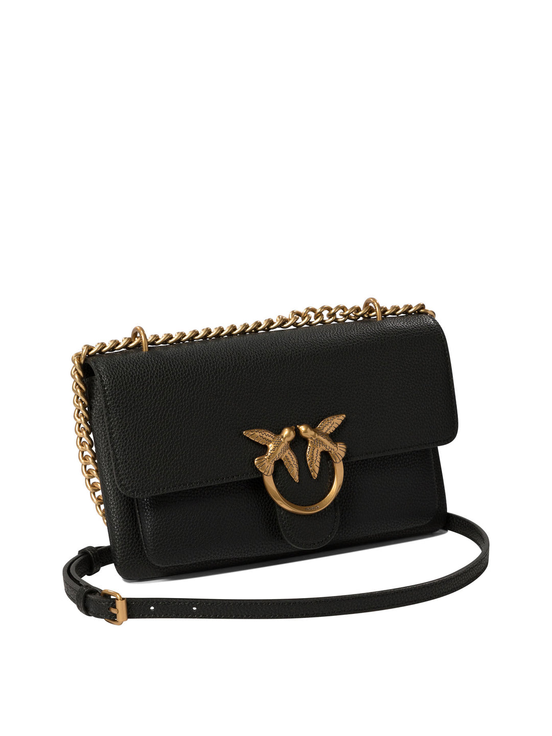 Love One Soft Mini Crossbody Bags Black