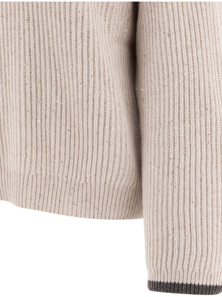 Dazzling Knitwear Beige