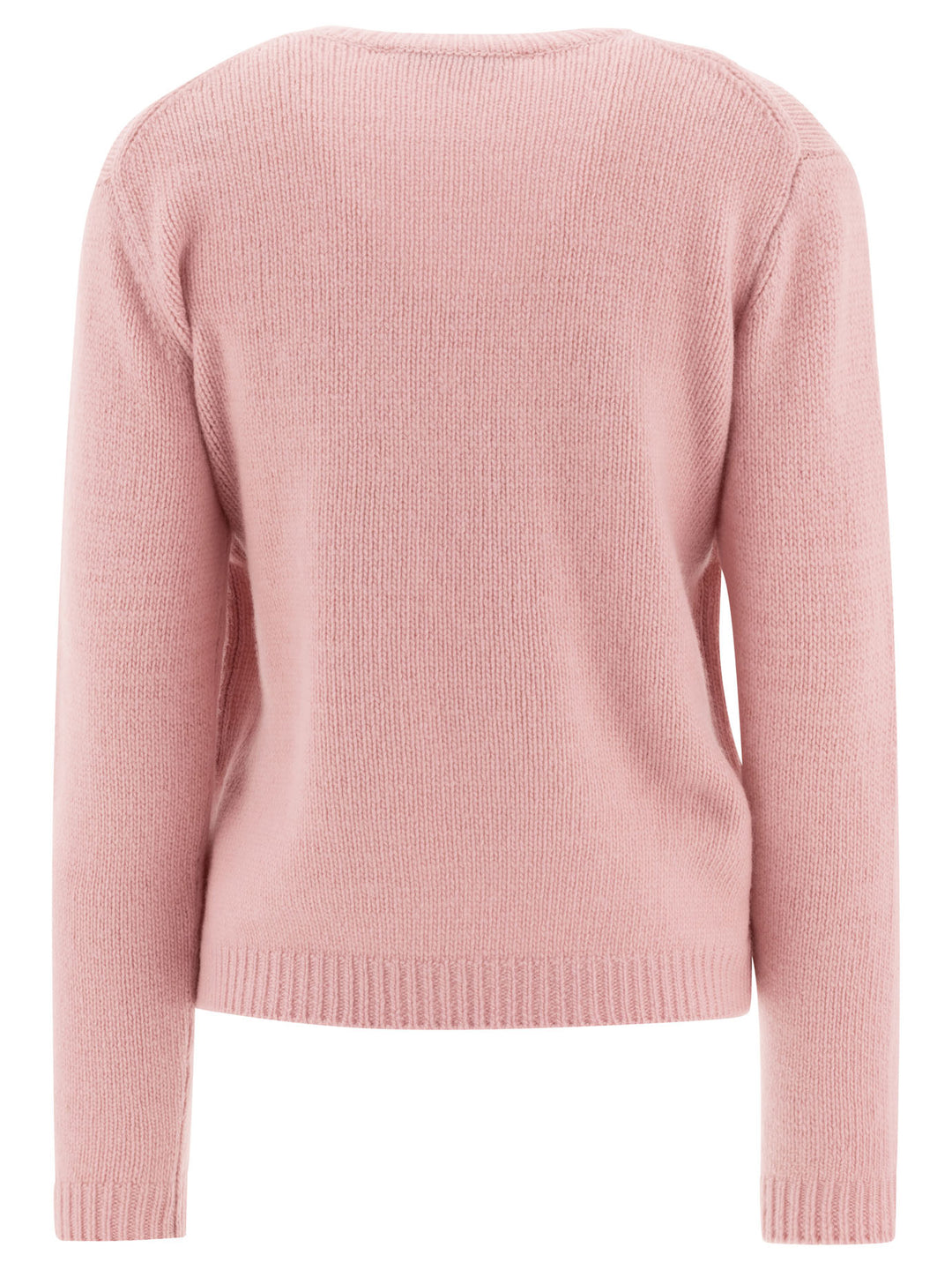 Intarsia Fox Knitwear Pink