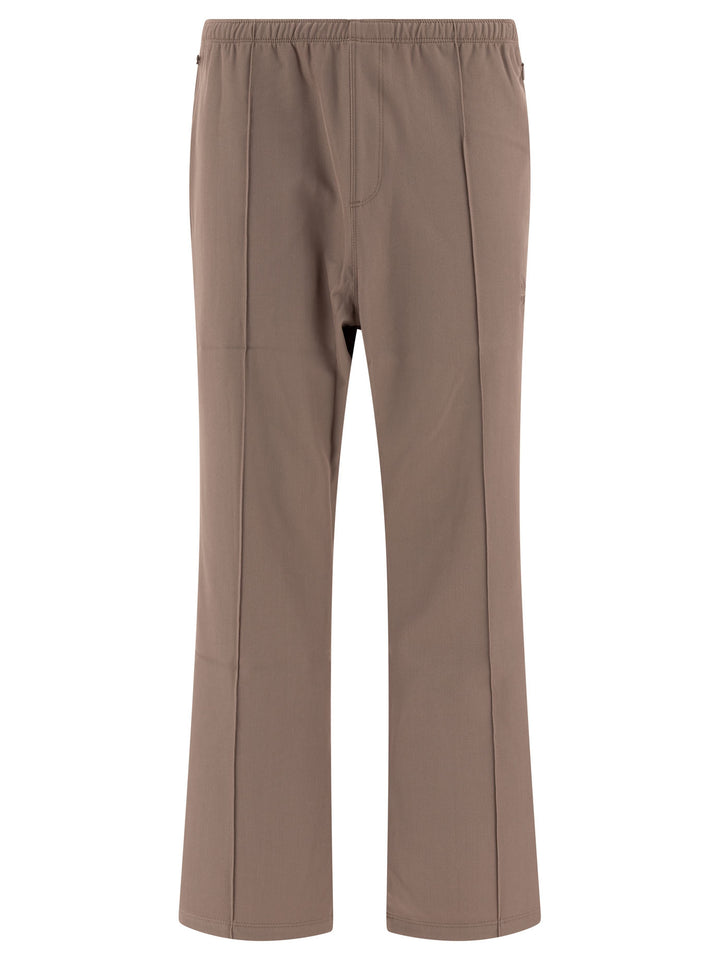 W.U. Boot-Cut Trousers Beige