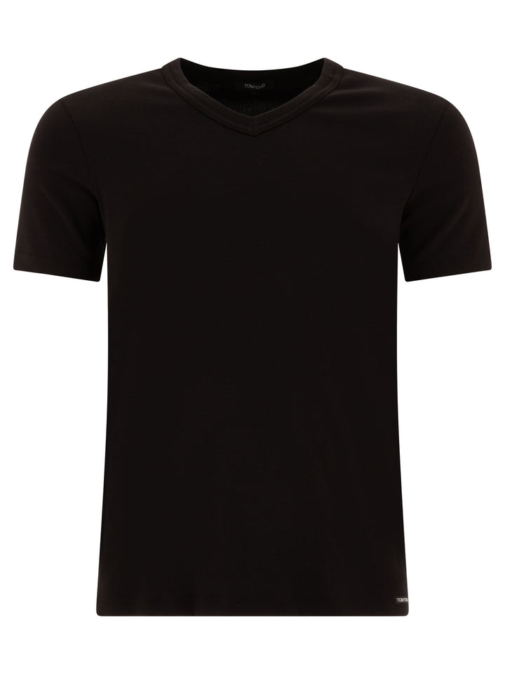 Slim-Fit Stretch Cotton-Jersey T-Shirt Underwear Black