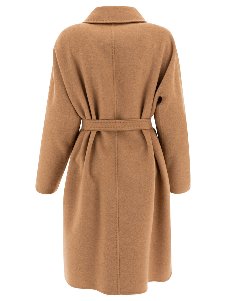 Deconstructed Coat In Cashmere Double Coats Beige