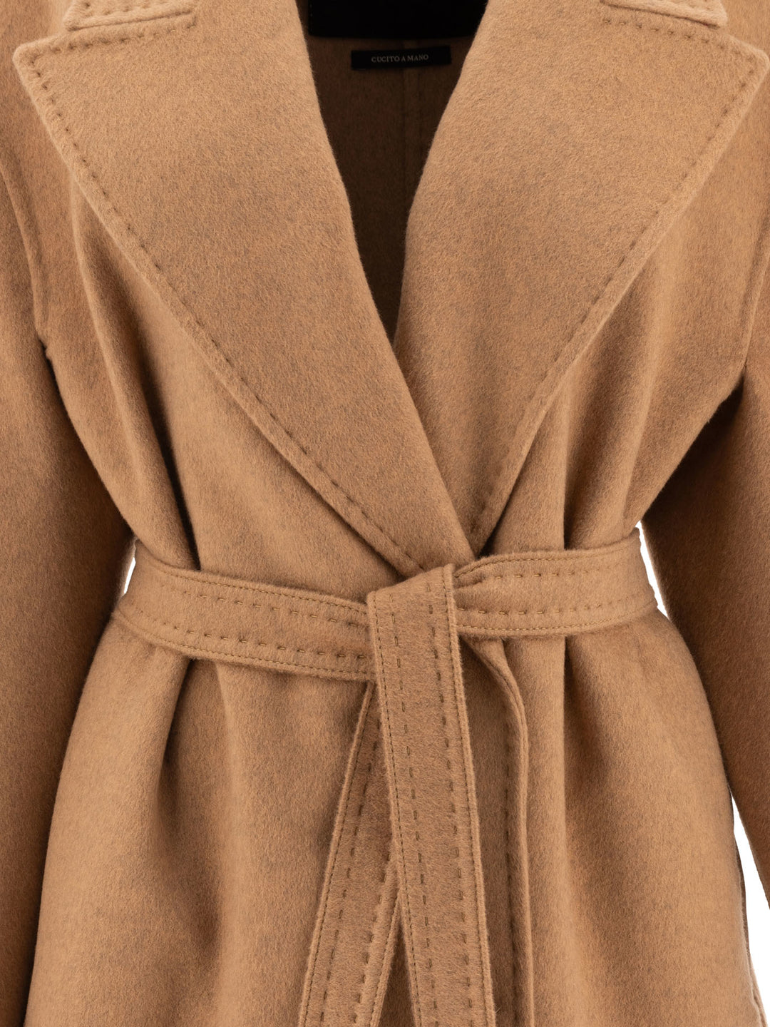 Deconstructed Coat In Cashmere Double Coats Beige