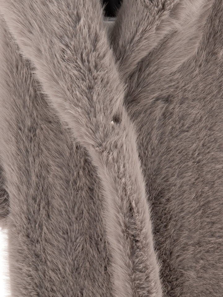 Faux Fur Coat Coats Grey