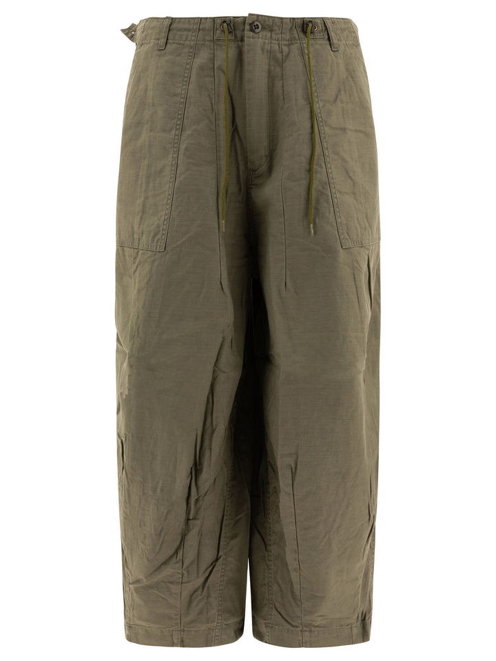 H.D Fatigue Trousers Green