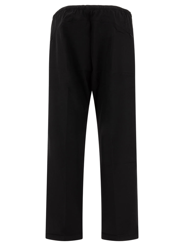 W.U. Boot-Cut Trousers Black