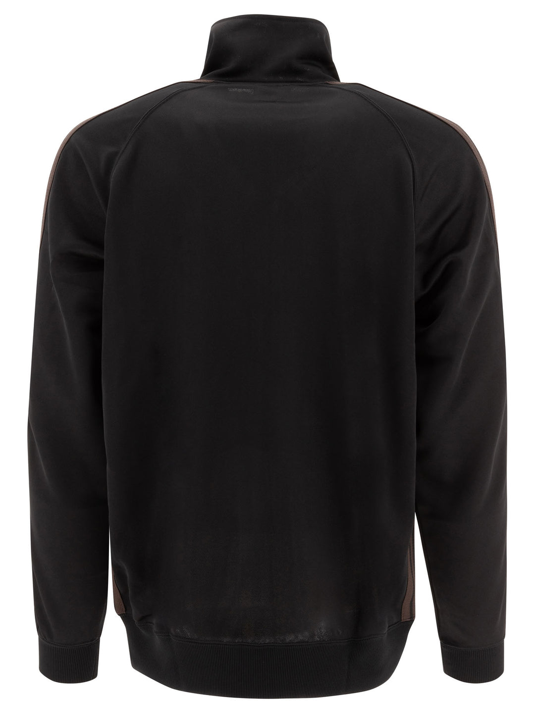 Track Sweatshirt With Side Bands Sweatshirts Black