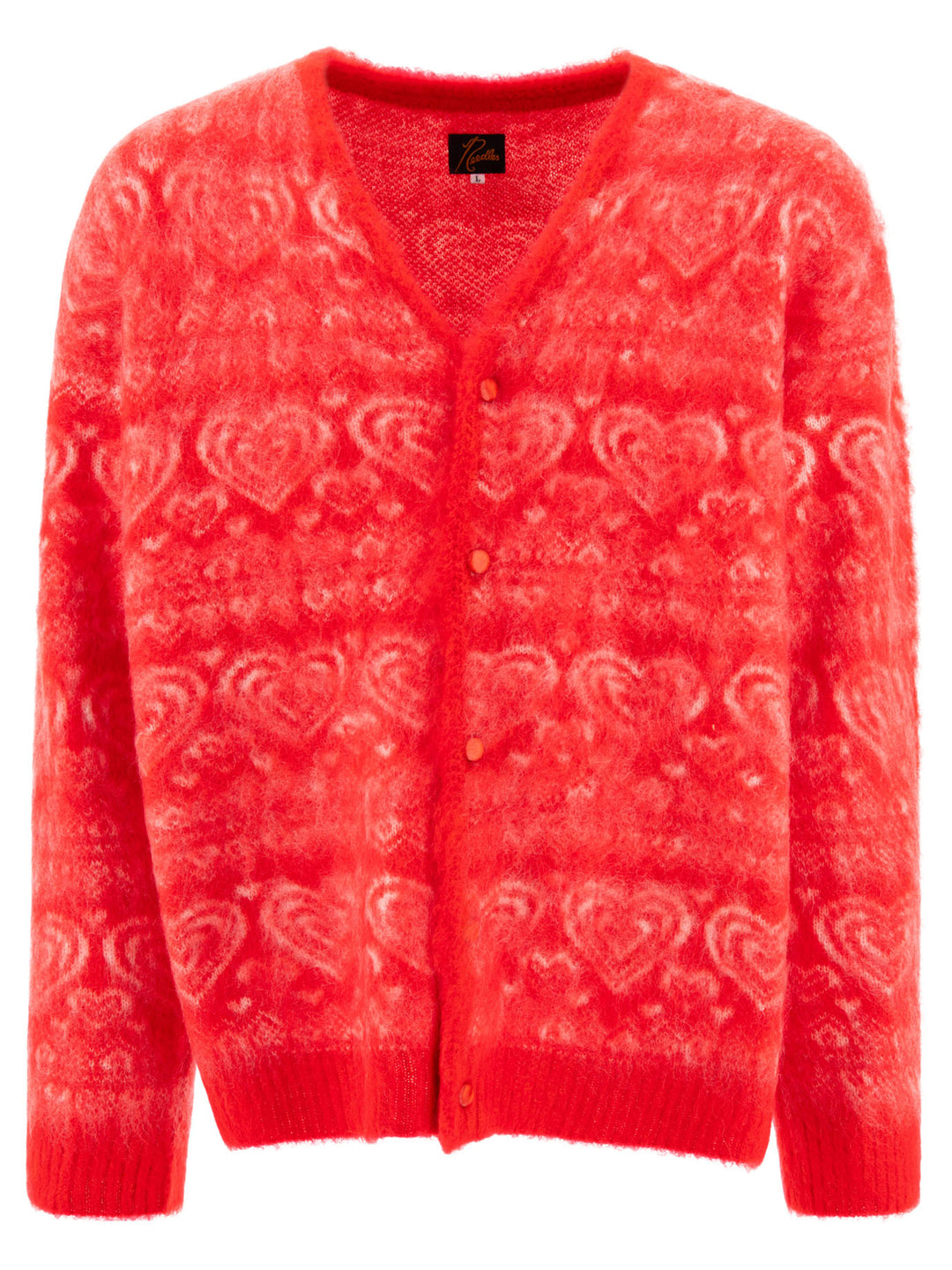 Heart Knitwear Red