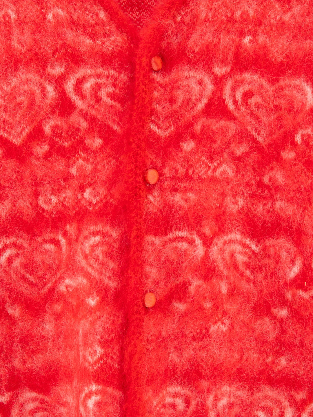 Heart Knitwear Red