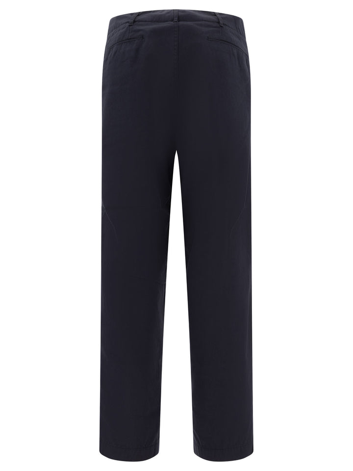 Straight-Leg Trousers Blue