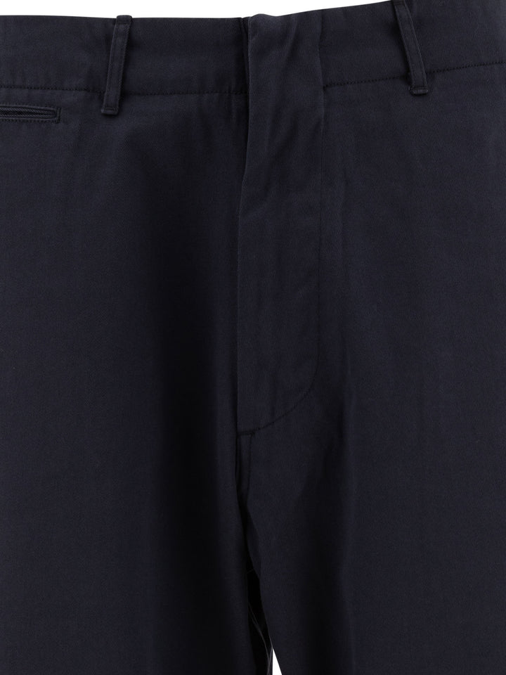 Straight-Leg Trousers Blue