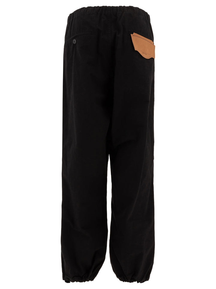 Ripstop Parachute Trousers Black