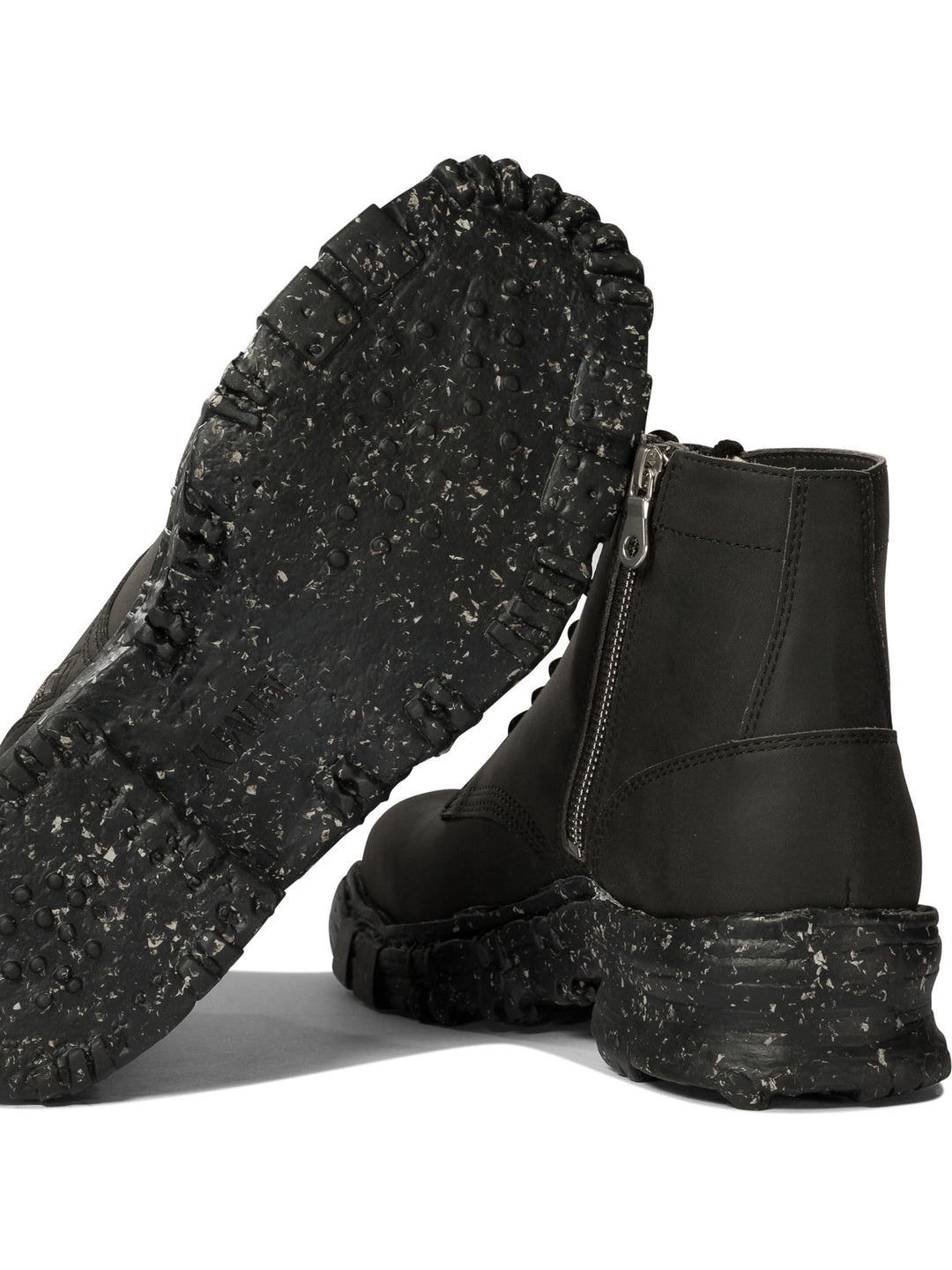 Vintage-Like Combat Boots Stivali & Stivaletti Black