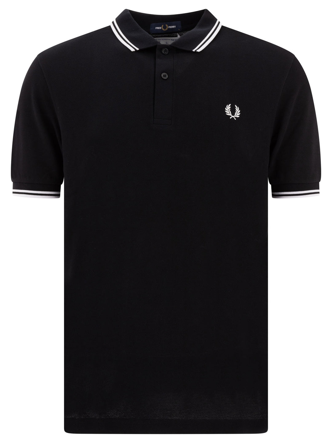 Cdg X Fred Perry Polo Shirts Black