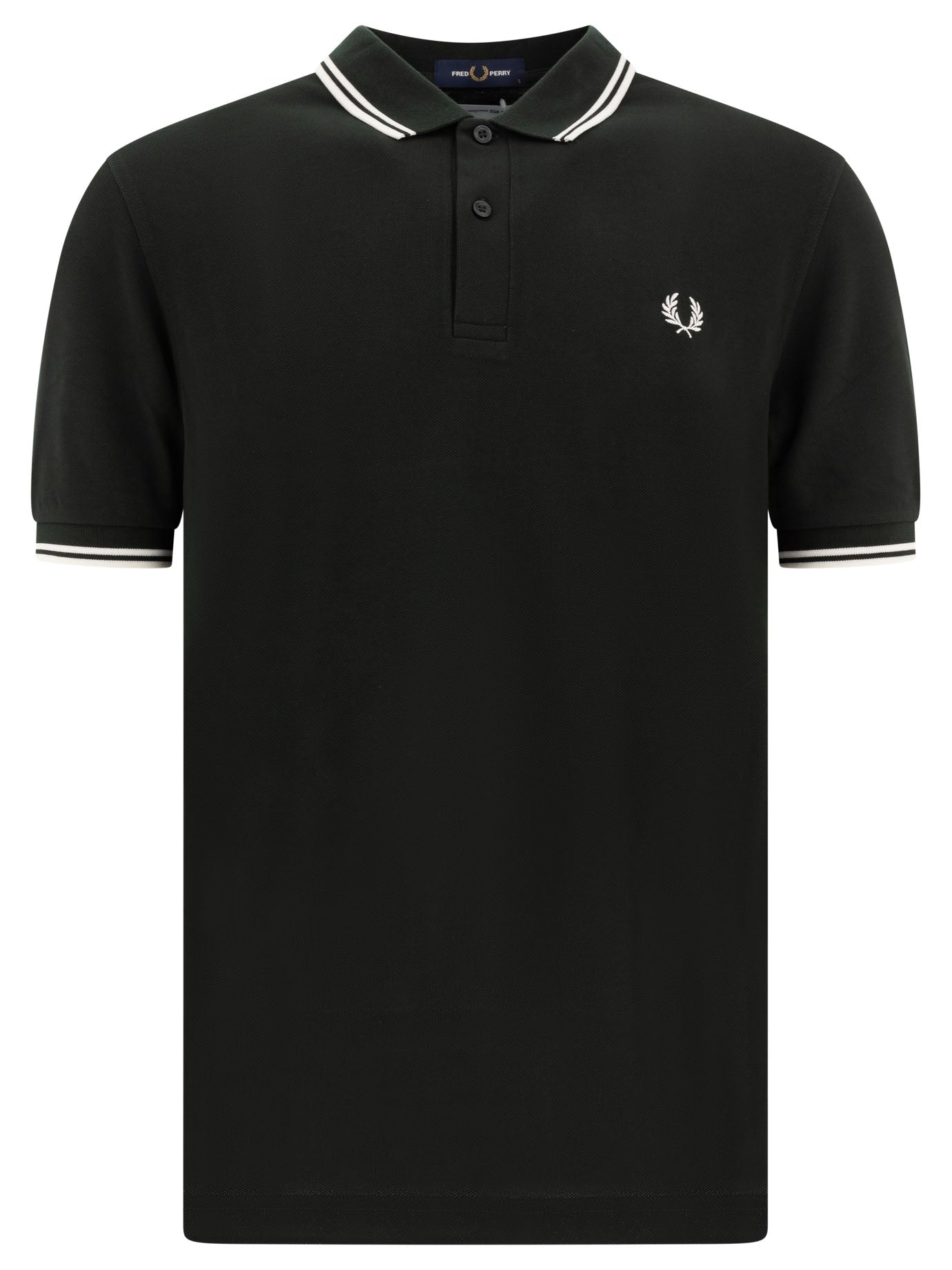 Cdg X Fred Perry Polo Shirts Green