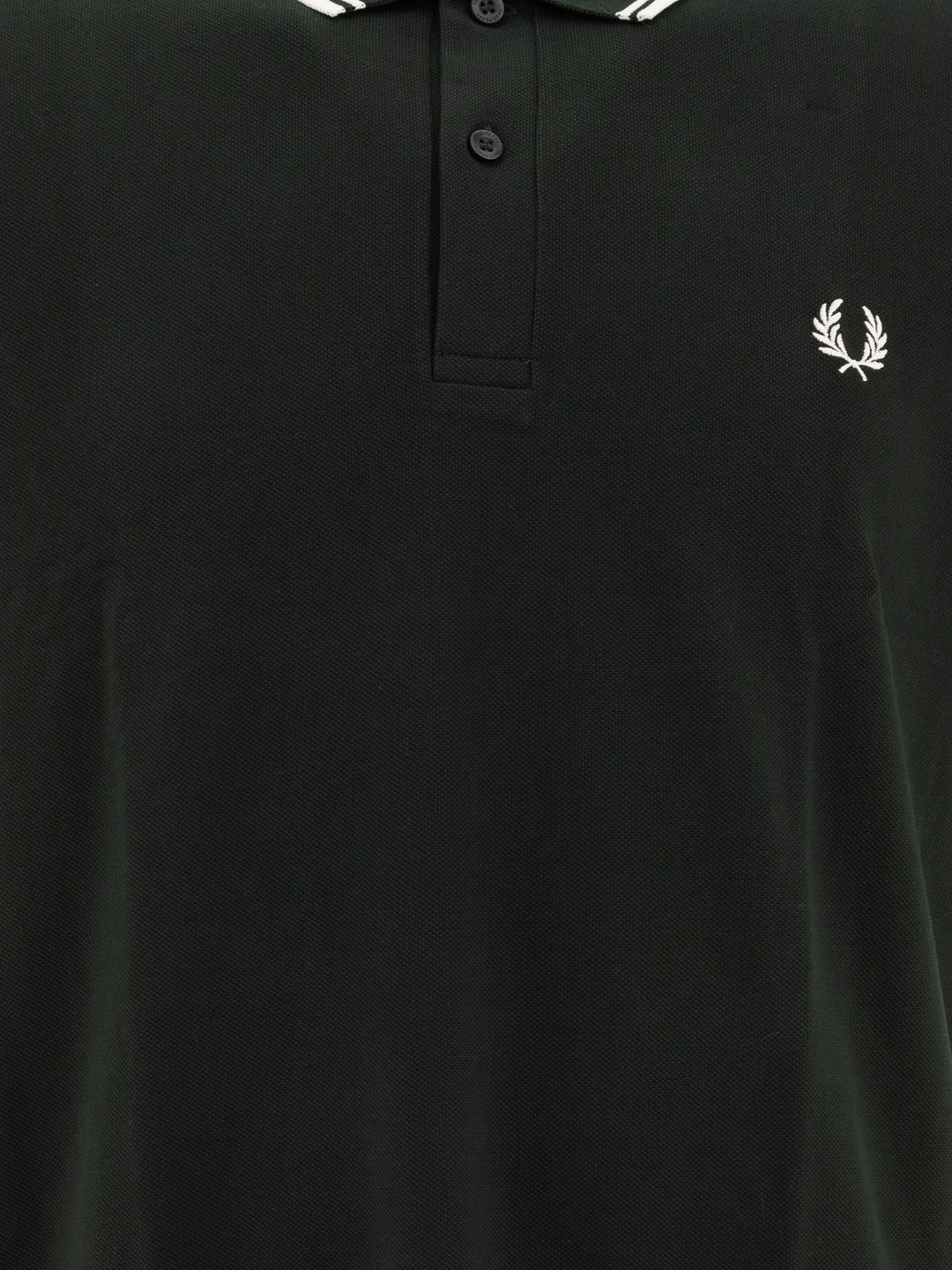 Cdg X Fred Perry Polo Shirts Green