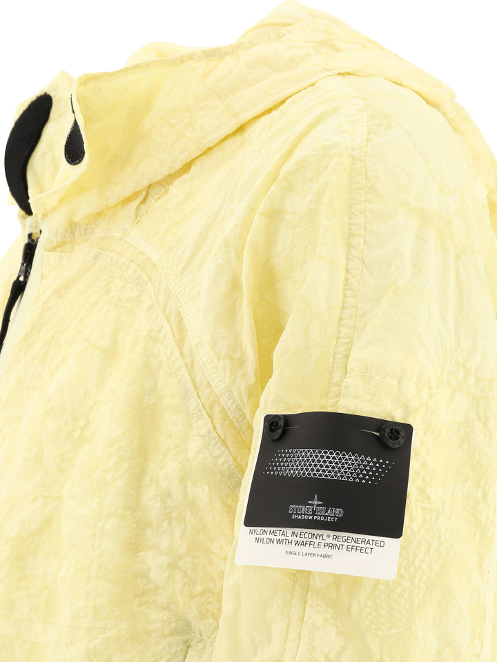 Nylon Metal Econyl Jackets Yellow