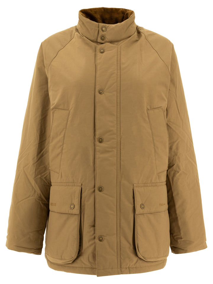 Casual Oversize Bedale Coats Beige