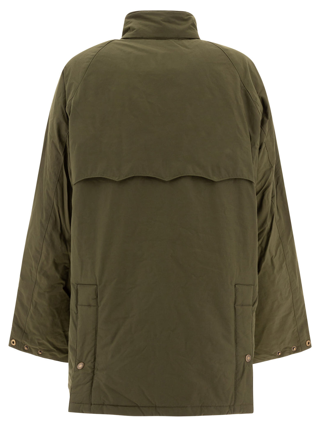 Casual Oversize Bedale Coats Green