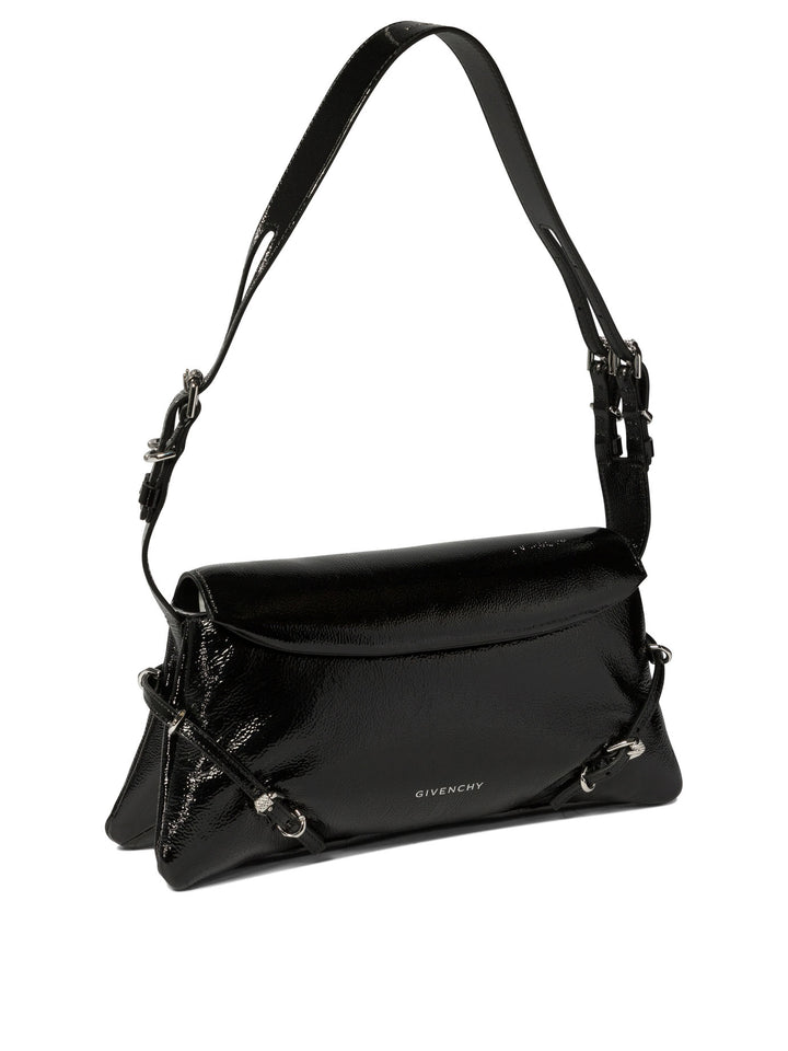 P Shoulder Bags Black