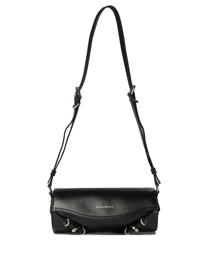 Voyou Roller Crossbody Bags Black