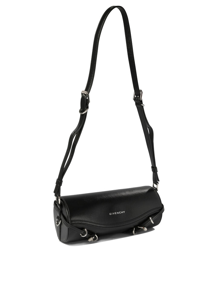 Voyou Roller Crossbody Bags Black