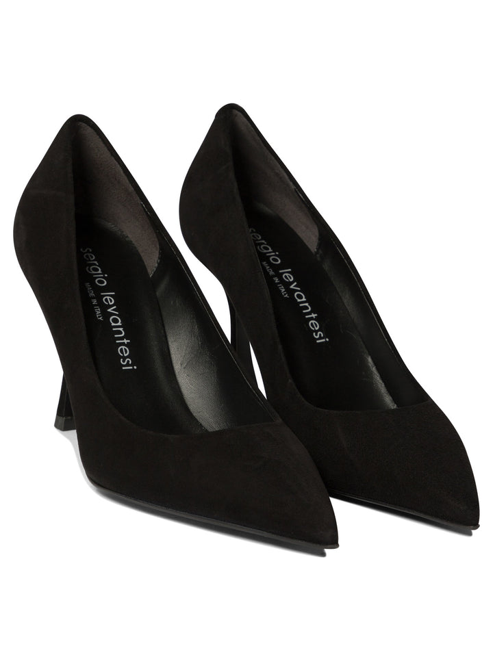 Diva Heeled Shoes Black