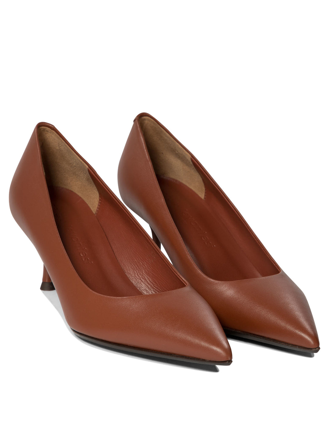 Ella Heeled Shoes Brown