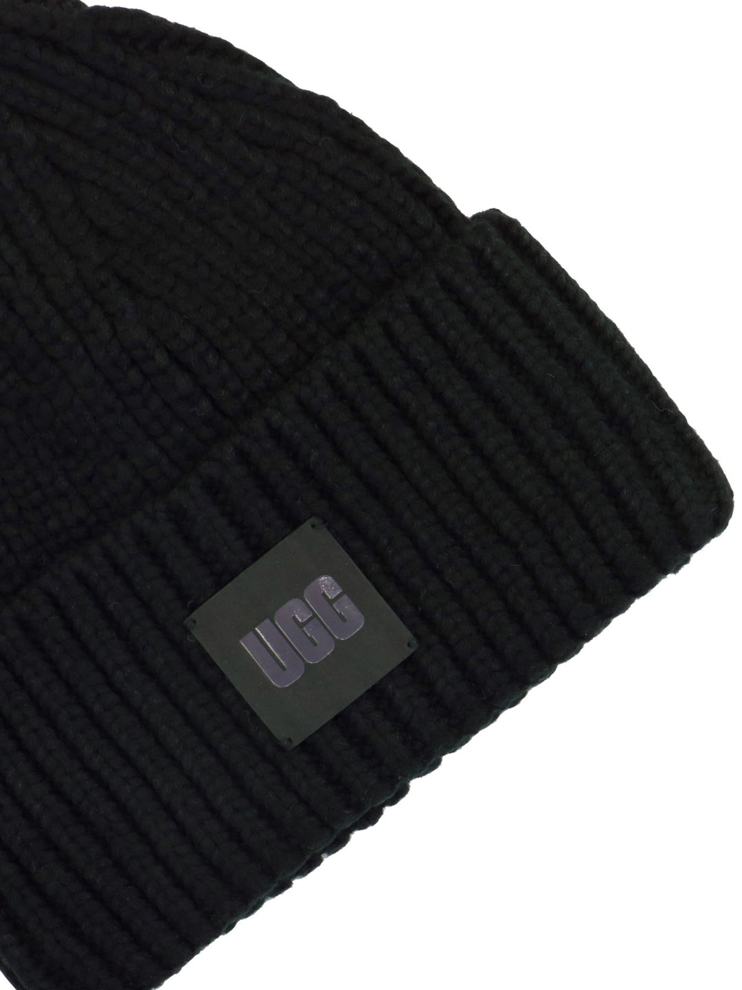 Ribbed Beanie Hats Black