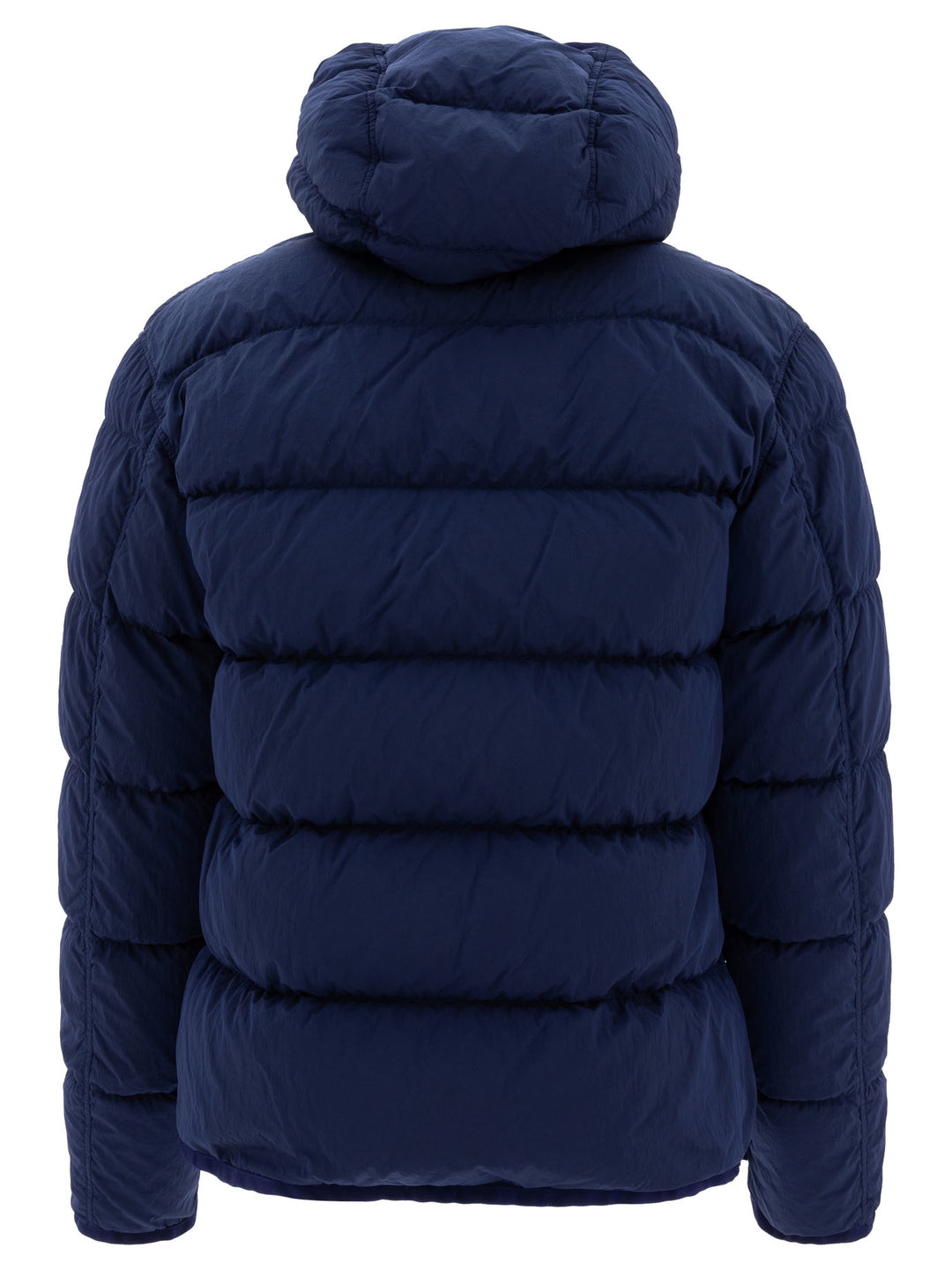 Nylon Down Jacket Jackets Blue