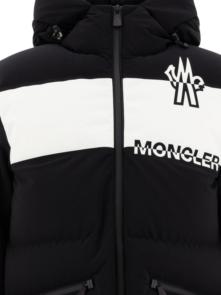 Technical Jacket With Logo Jackets Black