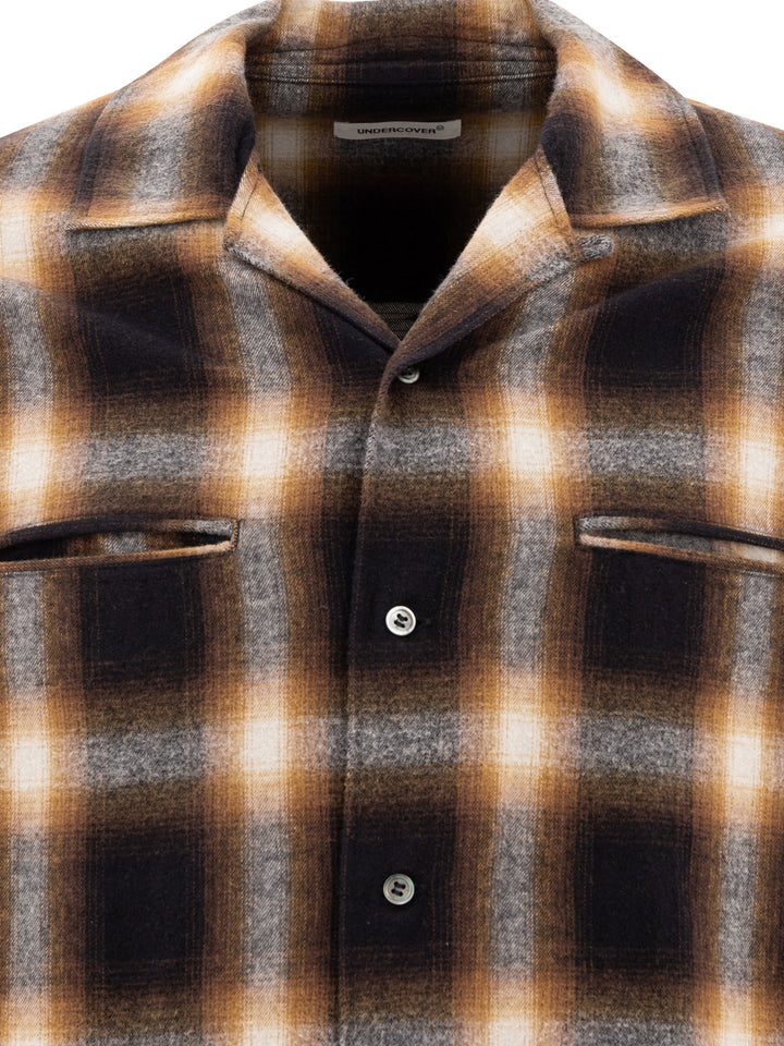 Check Shirt Shirts Brown