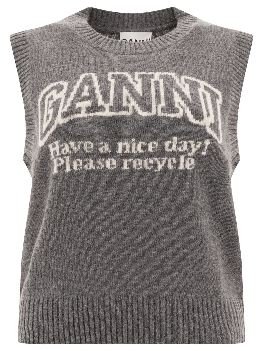 Ganni Knitwear Grey