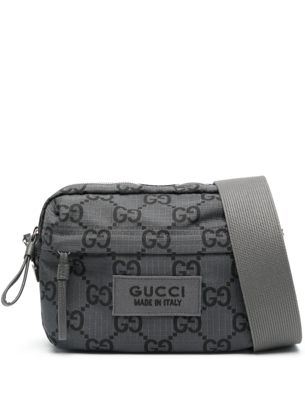 Borsa A Tracolla Media Con Motivo Gg Crossbody Bags Grey