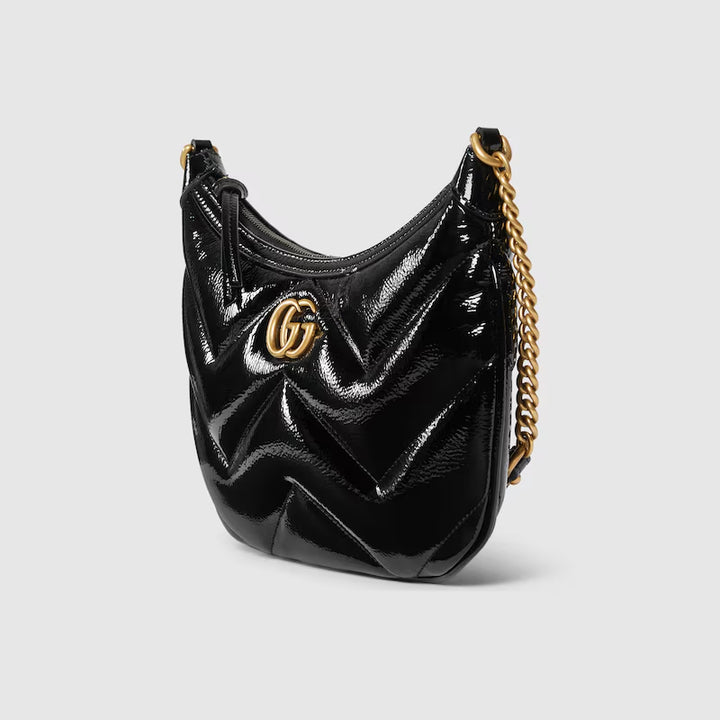 Gg Marmont Shoulder Bags Black